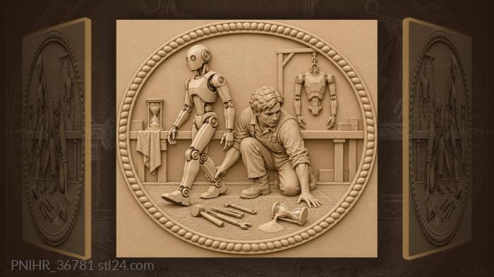 First steps of metal creation 3d STL model