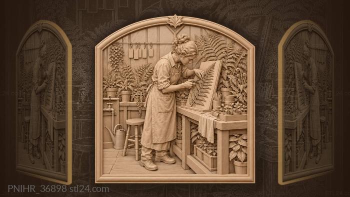 Research station fern investigation 3d STL model
