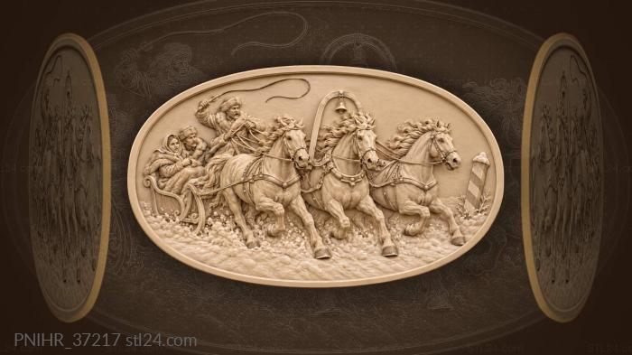 Passenger clutches cap in speeding troika 3d STL model