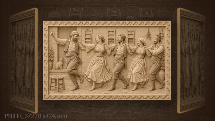 Dancing line taverna cat comfort 3d STL model