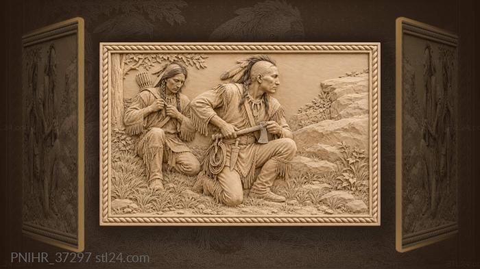The axe stays quiet with a kind guest 3d STL model