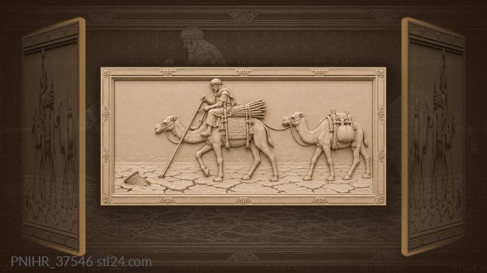 Desert caravan testing cracked salt 3d STL model