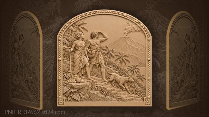 Pilgrim follows the living mountain’s smoke 3d STL model