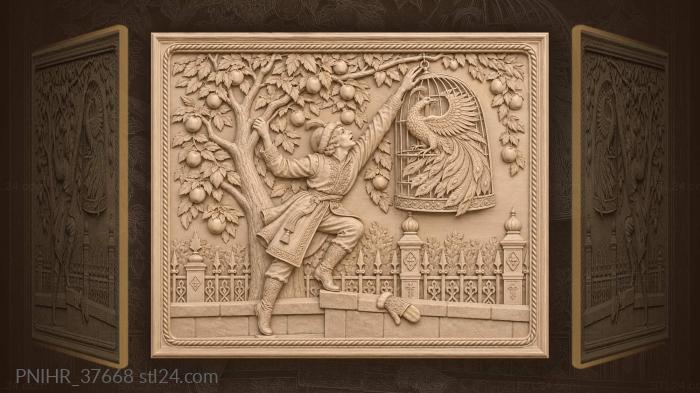 Ivan and the wondrous firebird 3d STL model