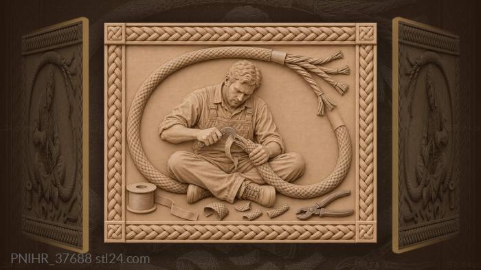 Cable jointer working with wire 3d STL model