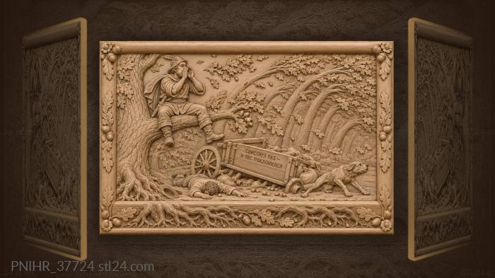 Whistling robber forest uprooted chaos 3d STL model