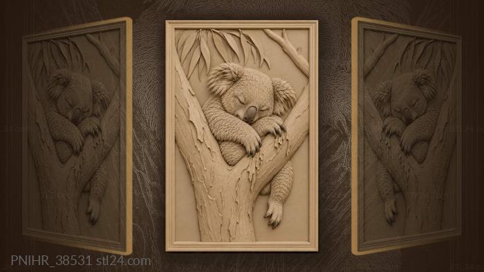 Kangaroo leap across the plains 3d STL model
