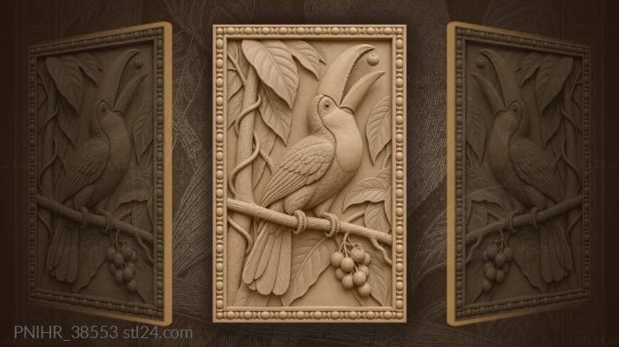 Berry hangs above the open gape 3d STL model