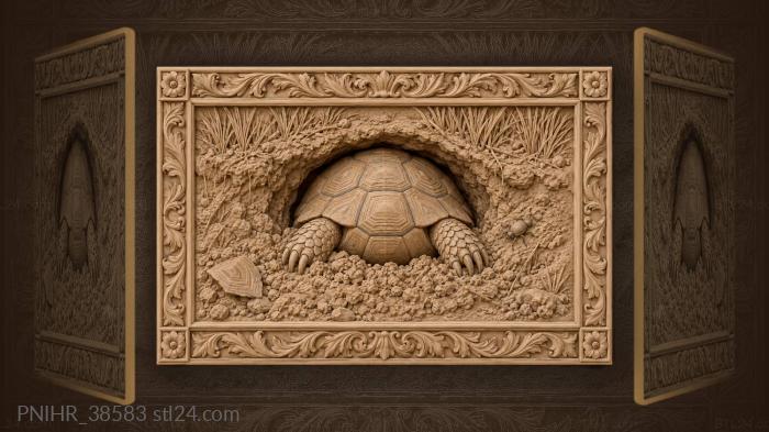 Front claws brace at the entrance 3d STL model