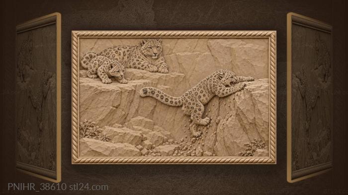 Claws catch the far boulder edge 3d STL model