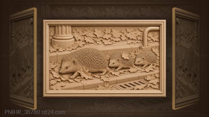 Smaller ones follow nose to tail 3d STL model