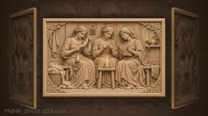 Evening tales by candlelight 3d STL model