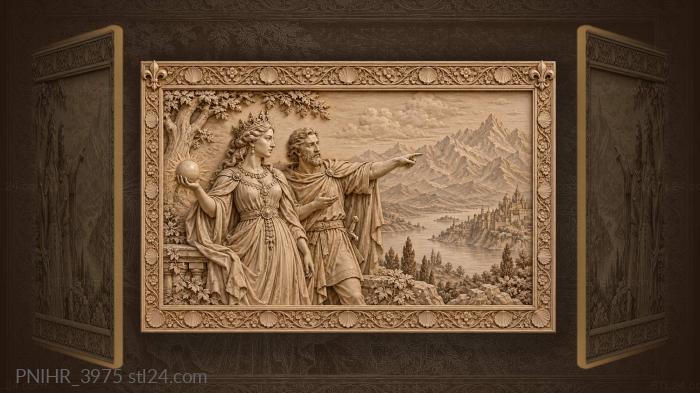 Queen’s guidance distant mountains promise 3d STL model