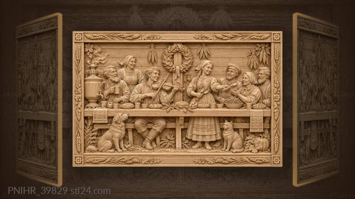 Maiden serves the harvest crowd 3d STL model