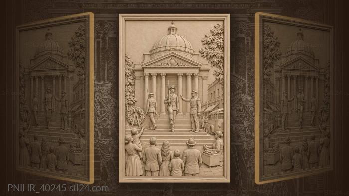 Sergeant commands guard change outside pantheon 3d STL model