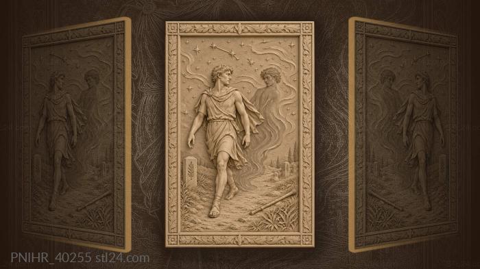 Shadow abandons the youth along the road 3d STL model