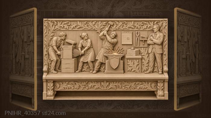 Deadline forge office teamwork humor 3d STL model