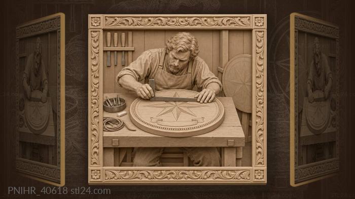 Carver’s star meticulous measurement precision 3d STL model