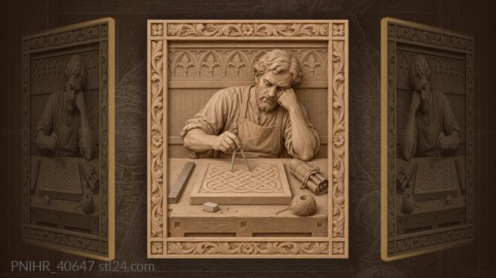 Carver’s design interlace work in progress 3d STL model