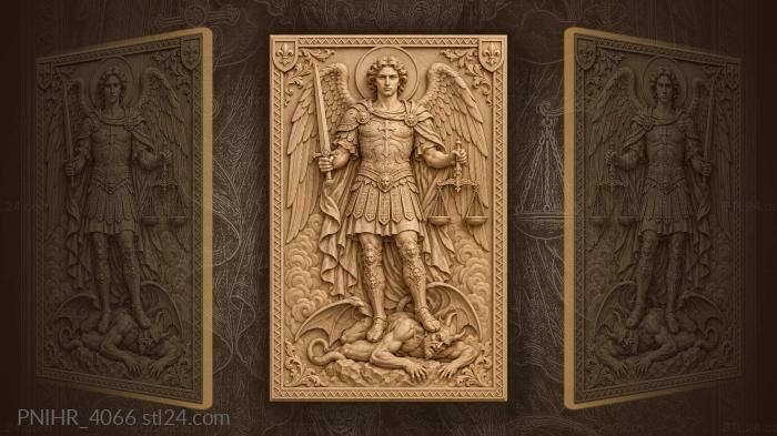 Sword guards the scales as michael judges 3d STL model