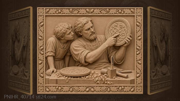 Master carver finds interlace error 3d STL model