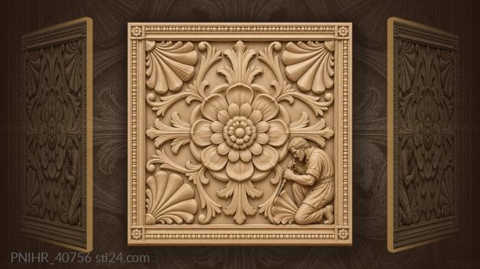Maker rotates box to finish each corner 3d STL model