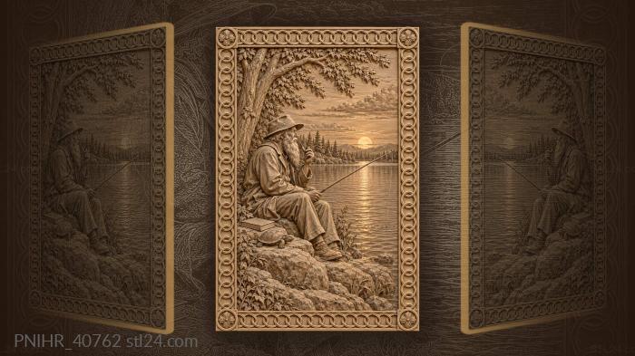 Book and turtle on the rocks 3d STL model