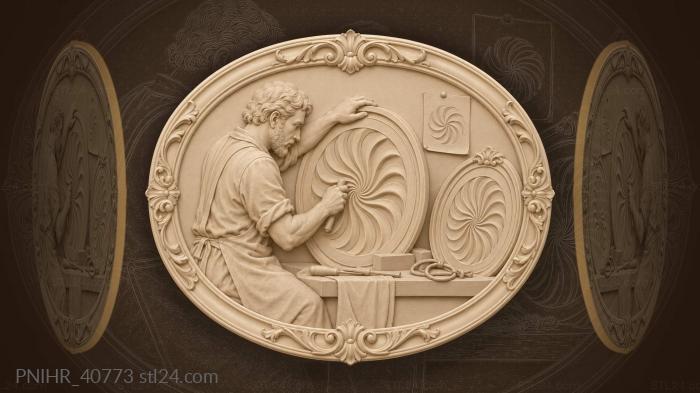 Sunrays whirl as the rosette nears completion 3d STL model