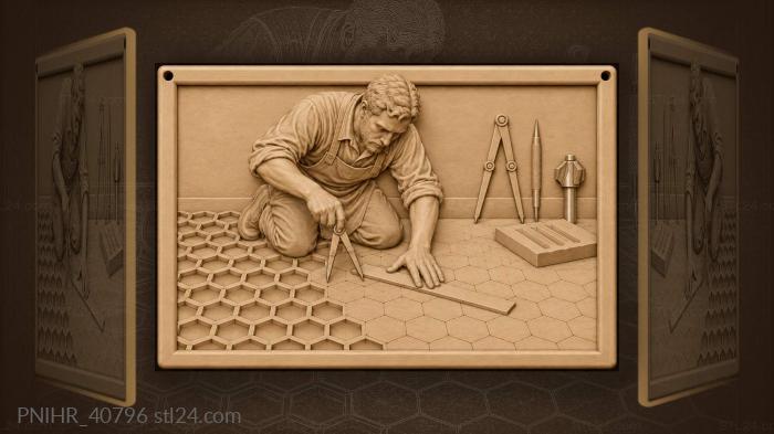 Beekeepers plan for future combs 3d STL model