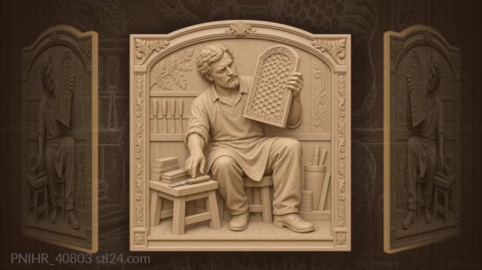 Honeycomb catches the shifting light 3d STL model