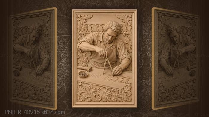 The hand not the dividers slipped 3d STL model