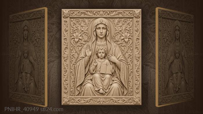 Seated child reading a book on her knee 3d STL model