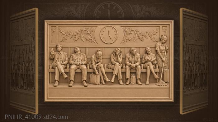 Conversation keeps the meeting going 3d STL model