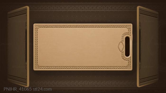 Delicate border holds the space 3d STL model