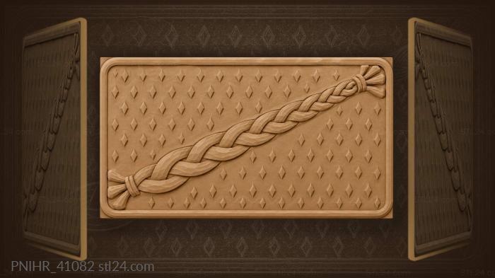 Braided rope strength unity symbol 3d STL model