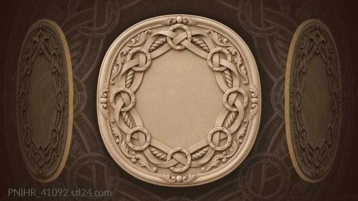 Spiraling ribbons playful ring dance 3d STL model
