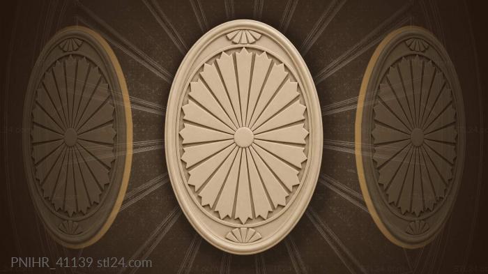 Rosette stretches petals into a broad bloom 3d STL model