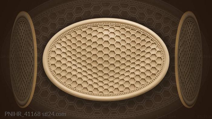 Honeycomb swells as the hive breathes 3d STL model