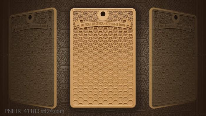 Hexagonal dotting fading to smooth 3d STL model