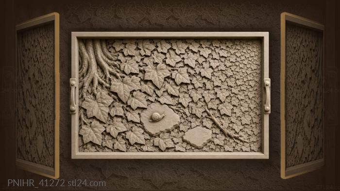 Ivy runners and hidden pathways 3d STL model