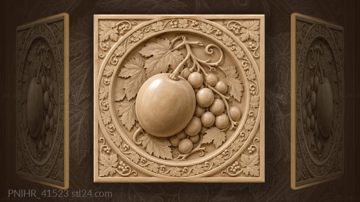 One berry bigger than the whole cluster 3d STL model