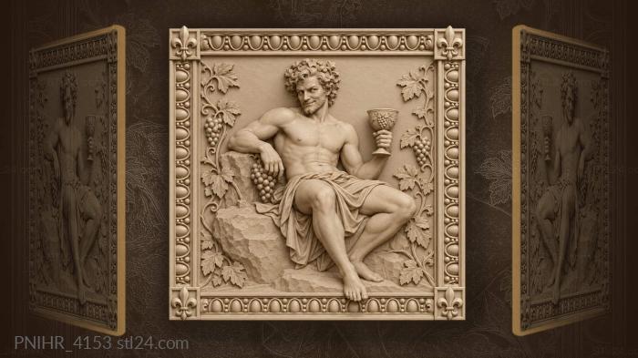 Playful face with knowing glance 3d STL model