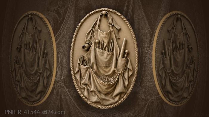 Jeweler’s tools and fallen ring 3d STL model