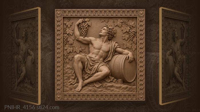 Vintner lifts harvest toward the sun 3d STL model