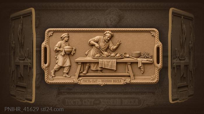 Festive feast preparing abundant harvest 3d STL model