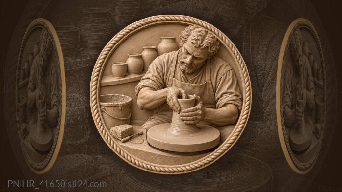 Sponge and wire cutter by the bucket 3d STL model