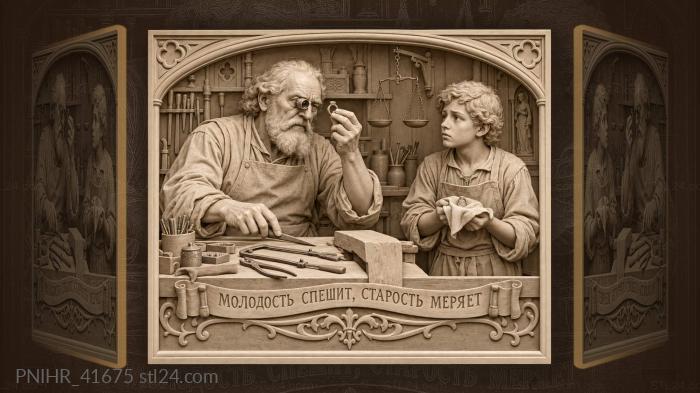 Youth hurries age measures twice 3d STL model