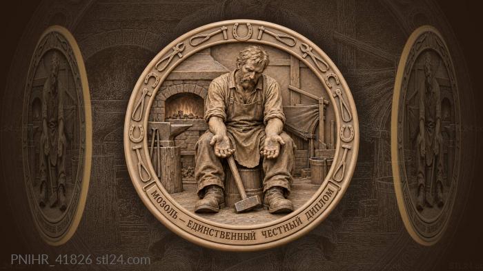 Blacksmith’s rest weary hands forge 3d STL model