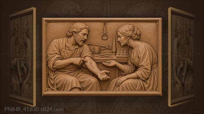 Every scar is someone ring 3d STL model