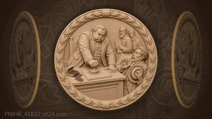 Official approval weighty decision making 3d STL model